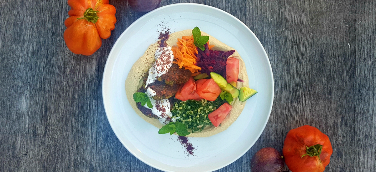 Extreme falafel bowl