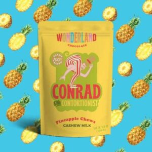 Wonderland Chocolate - Conrad the Contortionist Pineapple Chews 150g