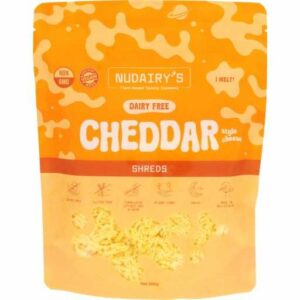 Nudairy - Cheddar Shreds - 300g