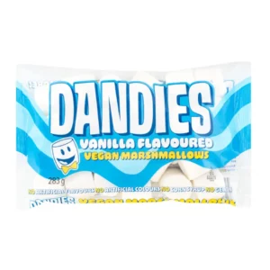 Dandies vanilla flavoured vegan marshmallows 283g bag