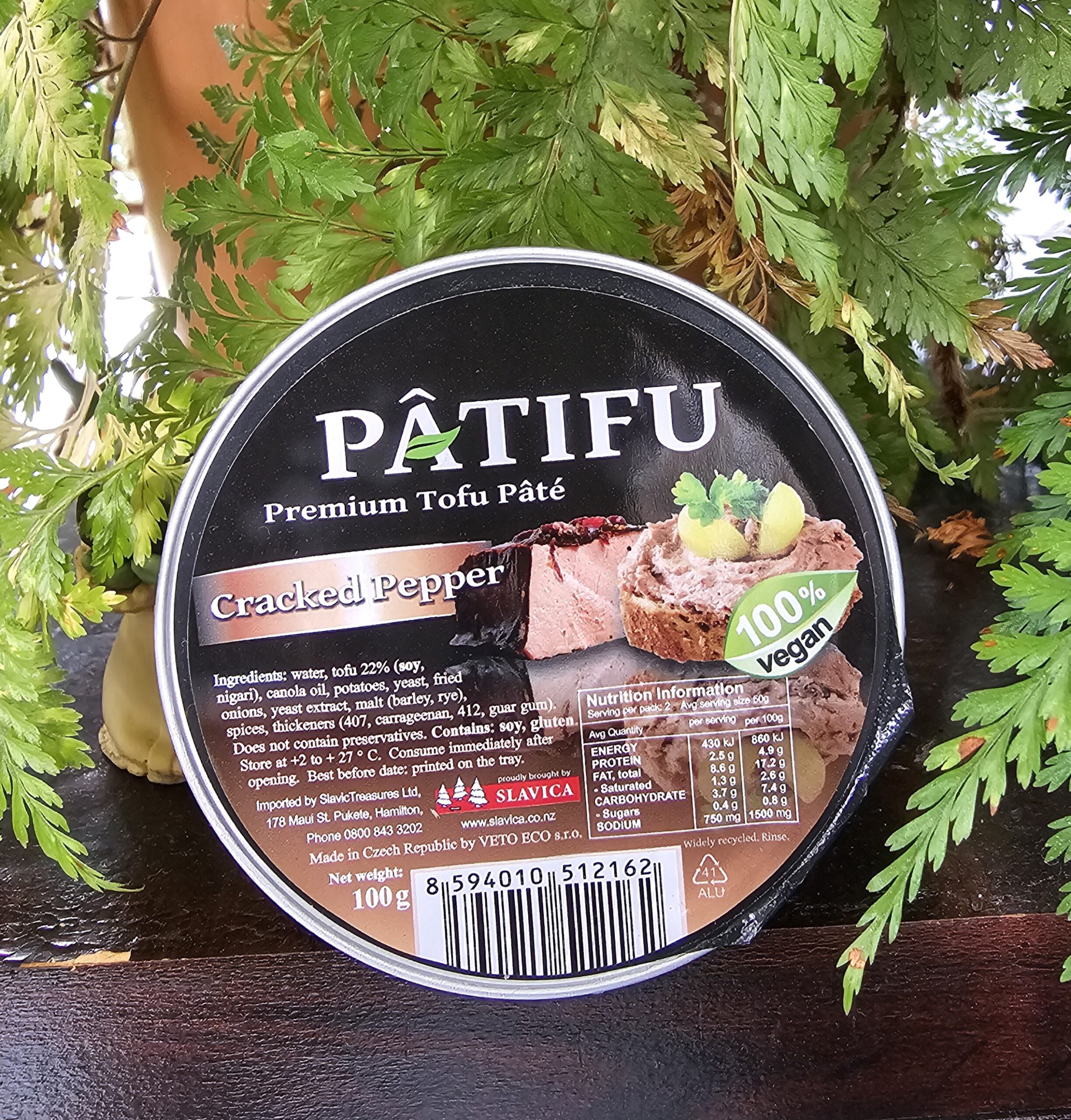 Patifu - Cracked Pepper 100g
