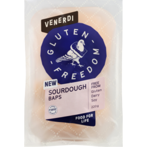 Venerdi - Sourdough Baps - Gluten Free - 4 pack