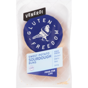 Venerdi -Sweet Potato Sourdough Buns - Gluten Free - 3 pack