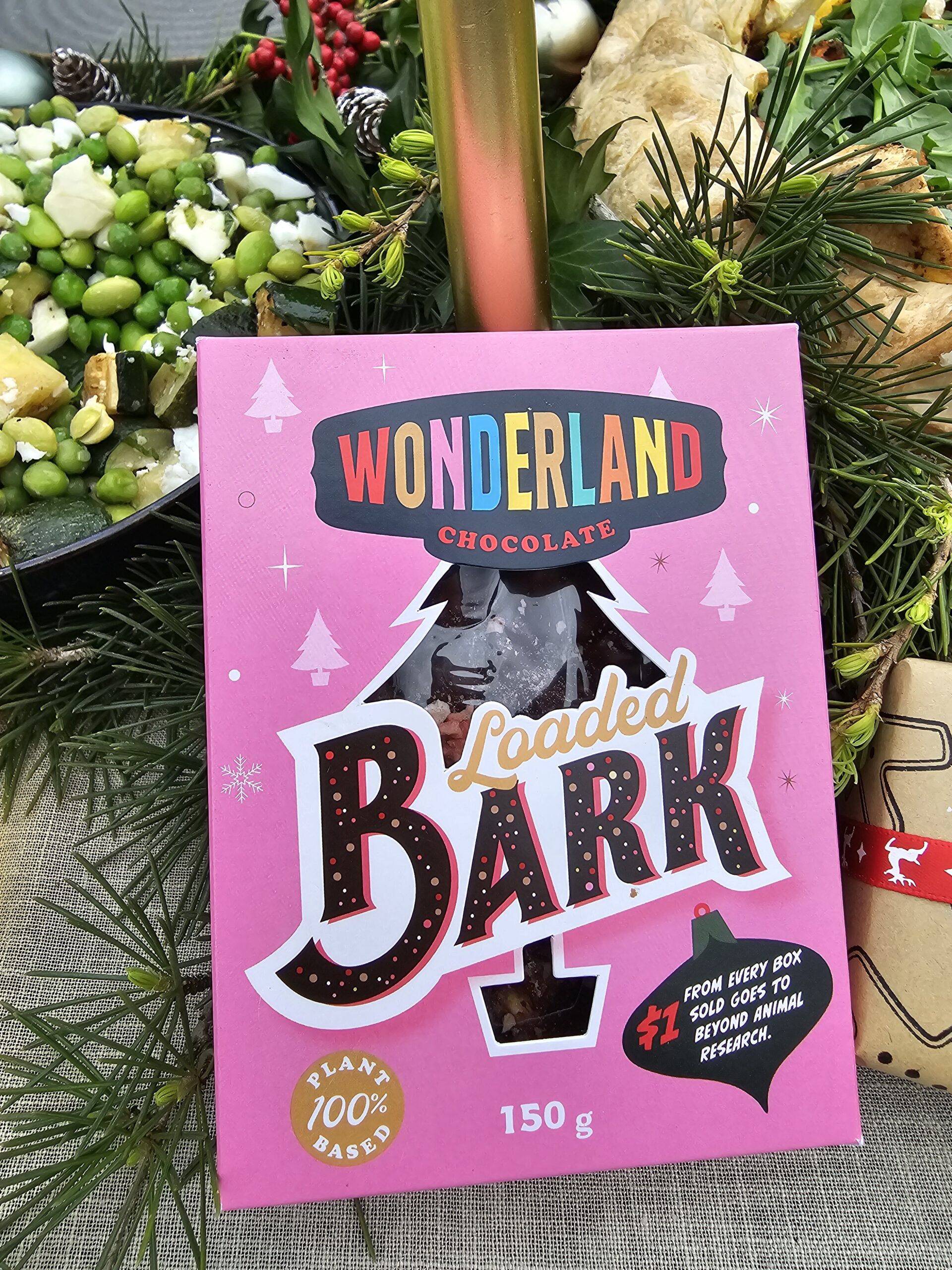 Wonderland Chocolates - Loaded Bark - 150g - Christmas Exclusive! Available 19/10 - 13/12/26