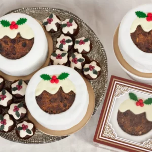 Preorder - Aureate Artisan Foods - Vegan Christmas Pudding Cake - 10cm x 7.5cm - serves 6